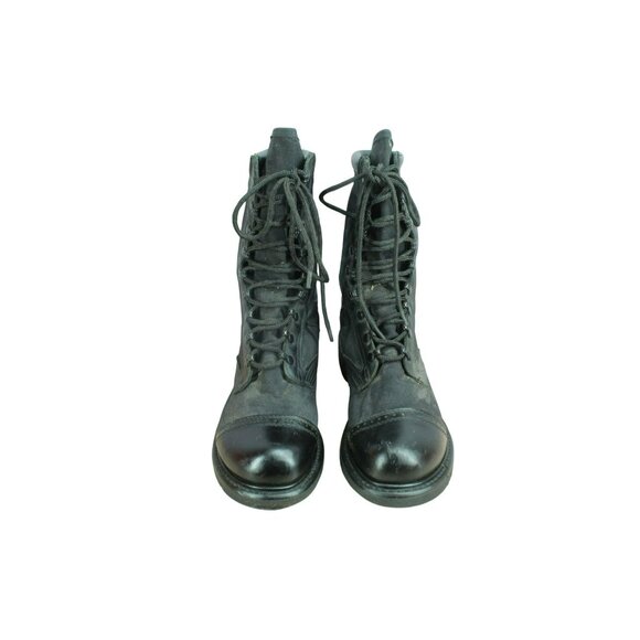 Vintage Corcoran 17146 9" Black Cap Toe Paratrooper Military Jump Boot Mens 10 D - Picture 5 of 9